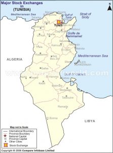 Map of Tunisia