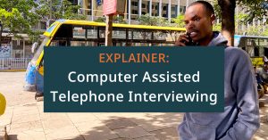 computer assisted telephone interviewing