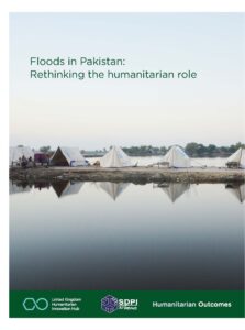 Humanitarian Outcomes Pakistan Floods report cover