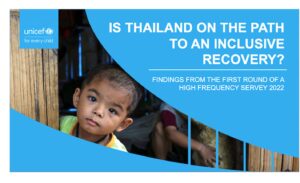 UNICEF Thailand Covid report cover