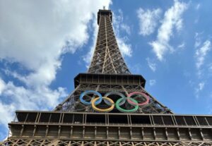 Eiffel Tower Olympics Logo