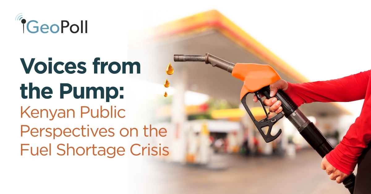 Voices from the Pump: Kenyan Public Perspectives on the Fuel Shortage Crisis